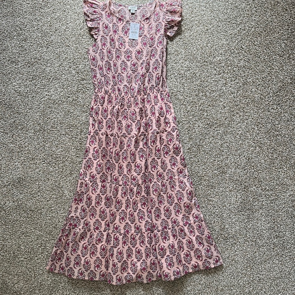 NWT J. CREW Midi Floral Dress